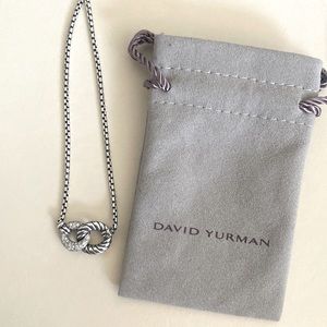 David Yurman Belmont Diamond Necklace
